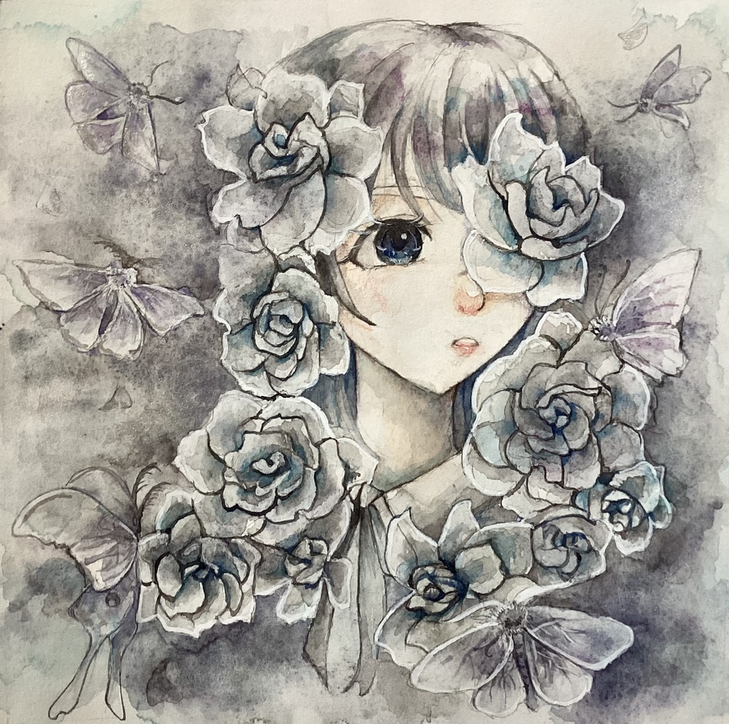花のなかのひとみがささやく