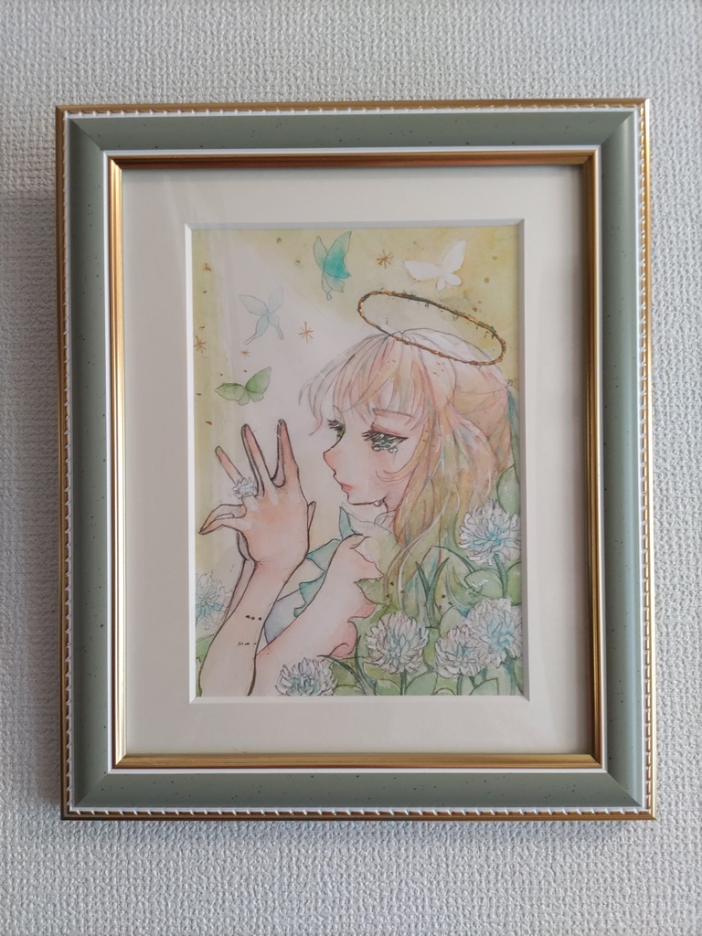 額装原画「福音」