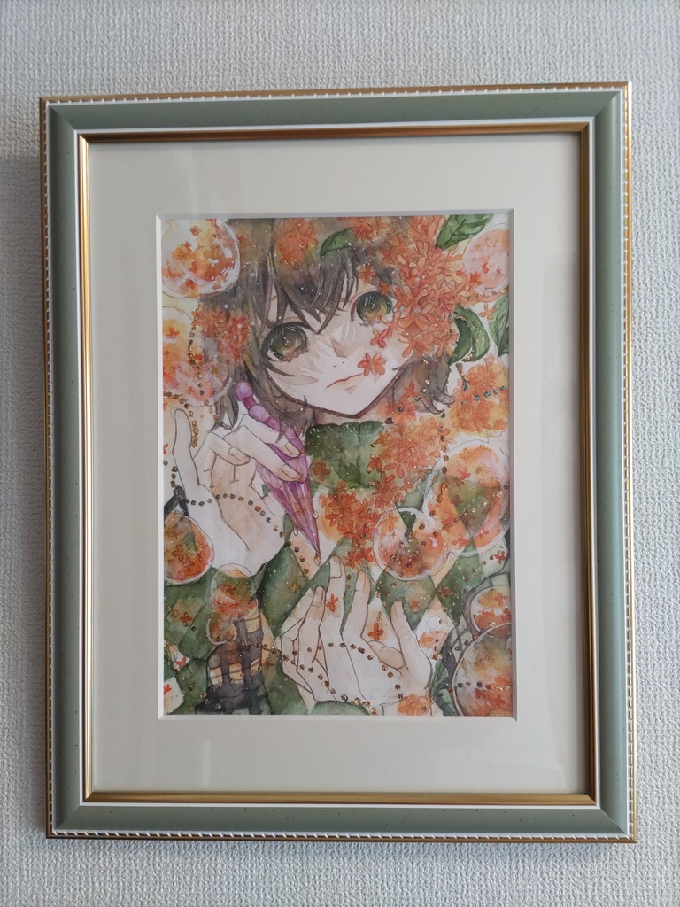 額装原画「Perfume」