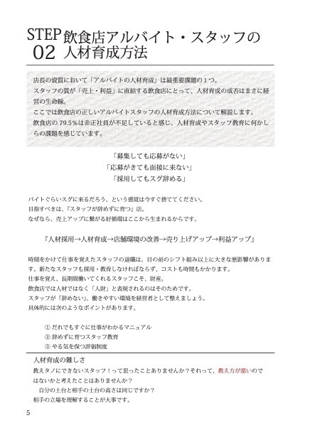 『飲食店マニュアル』飲食店店長の資質