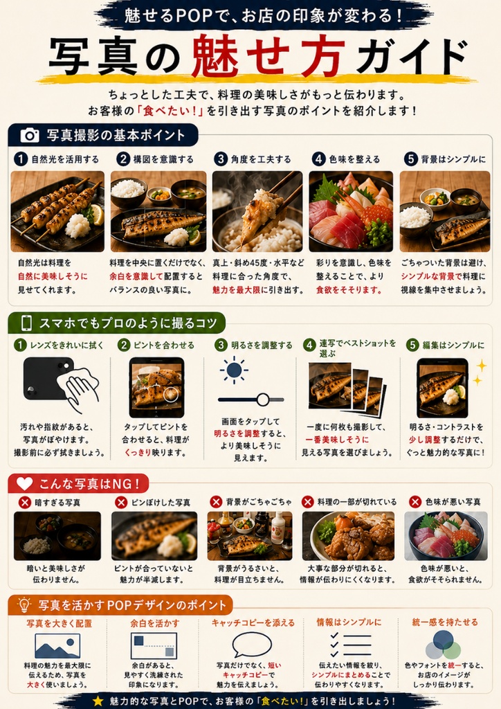 コンサルタント監修・解説付き Canva飲食店POPテンプレ【串焼き万能テンプレート】
