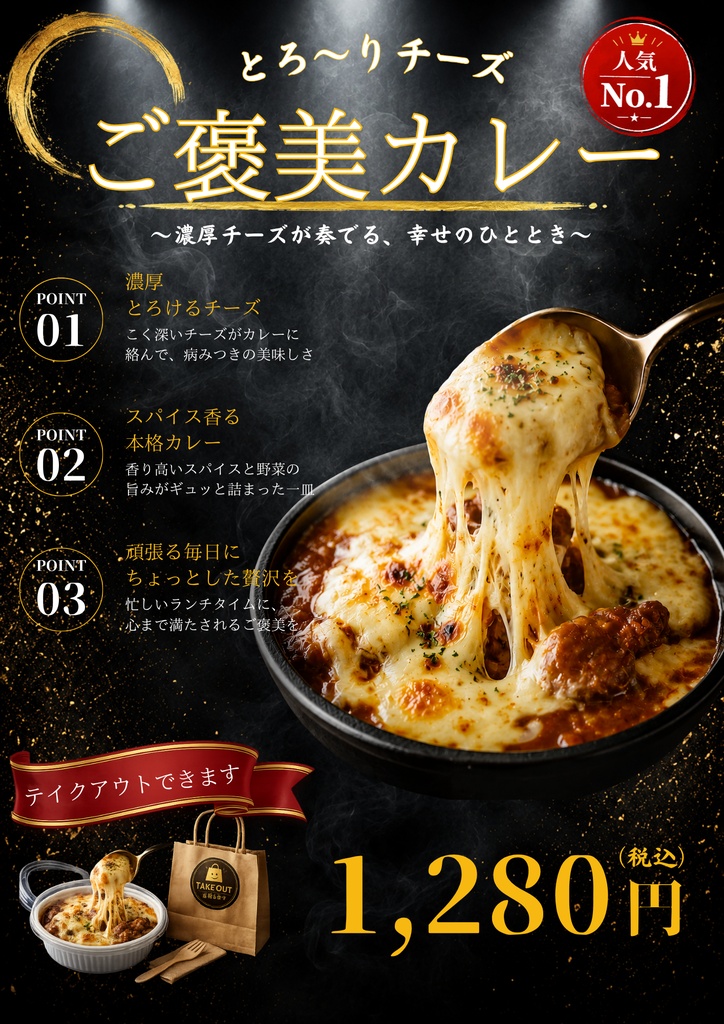 コンサルタント監修・解説付き カレー店専用CANVAテンプレート集