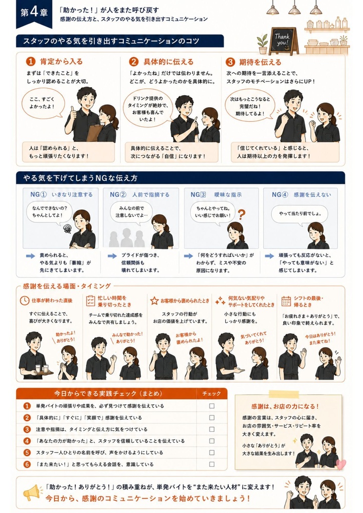 【飲食店向け】単発バイト活用・受け入れ実践ガイド Vol.3|人手不足対策・現場改善・スタッフ定着