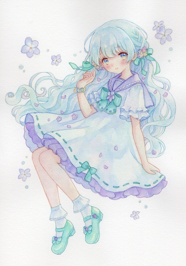 原画】手描きイラスト Ａ５サイズ