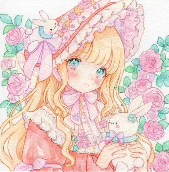 【ミニ原画】手描きイラスト