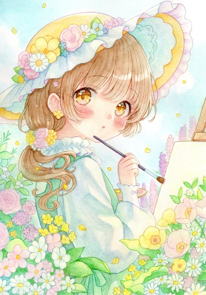 【原画】手描きイラスト Ａ５サイズ