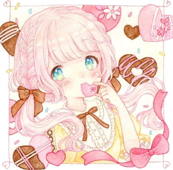 【ミニ原画】手描きイラスト