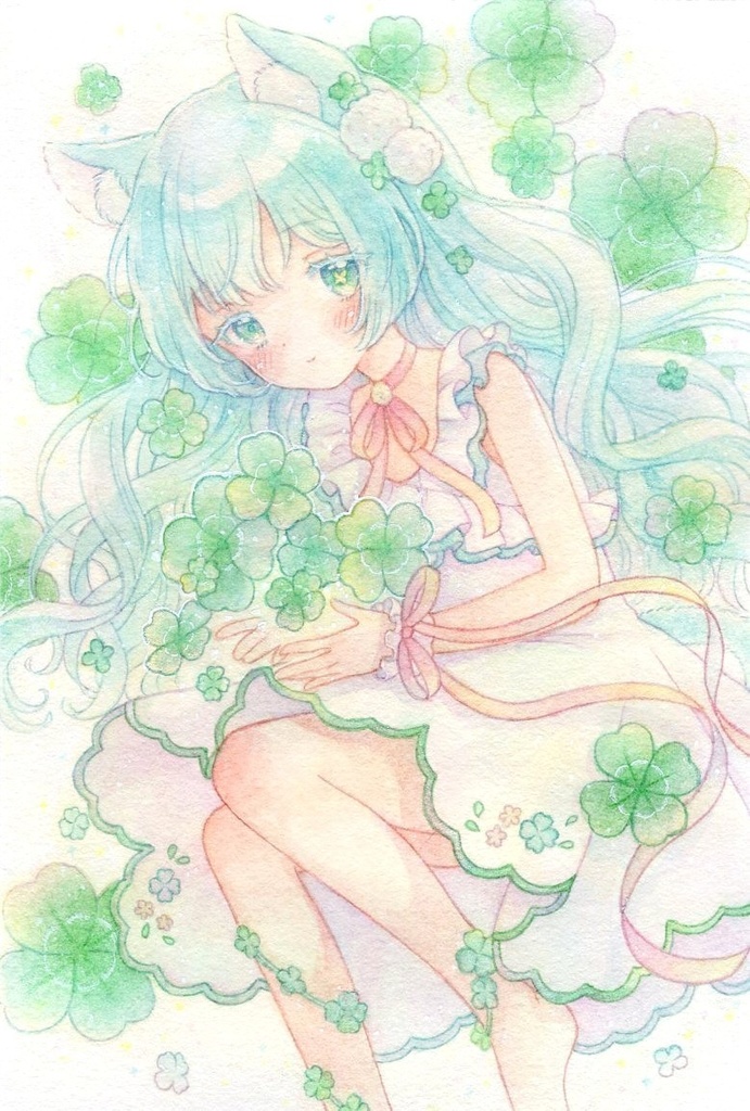 【原画】手描きイラスト はがきサイズ