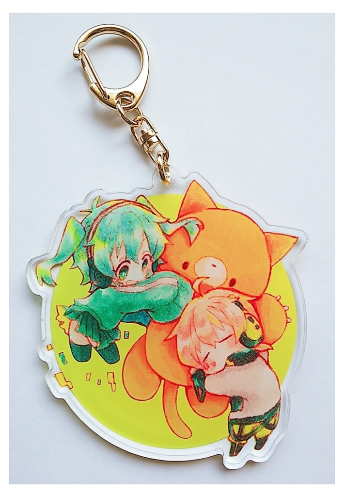 【両面】ぎゅぎゅっとアクリルキーホルダー(全3種)