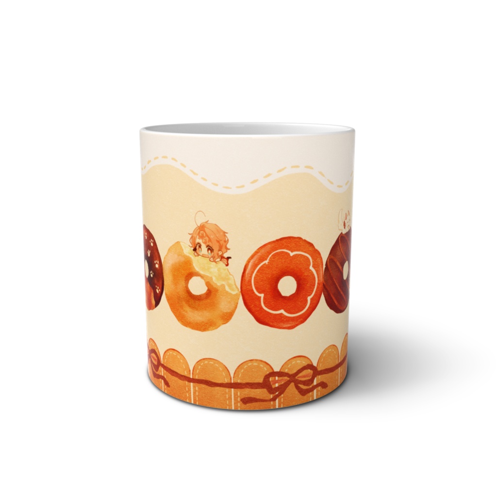 シュガーポット もぐもぐドーナツマグカップ