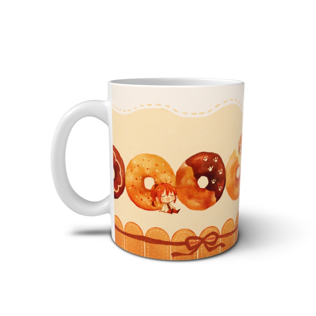 シュガーポット もぐもぐドーナツマグカップ