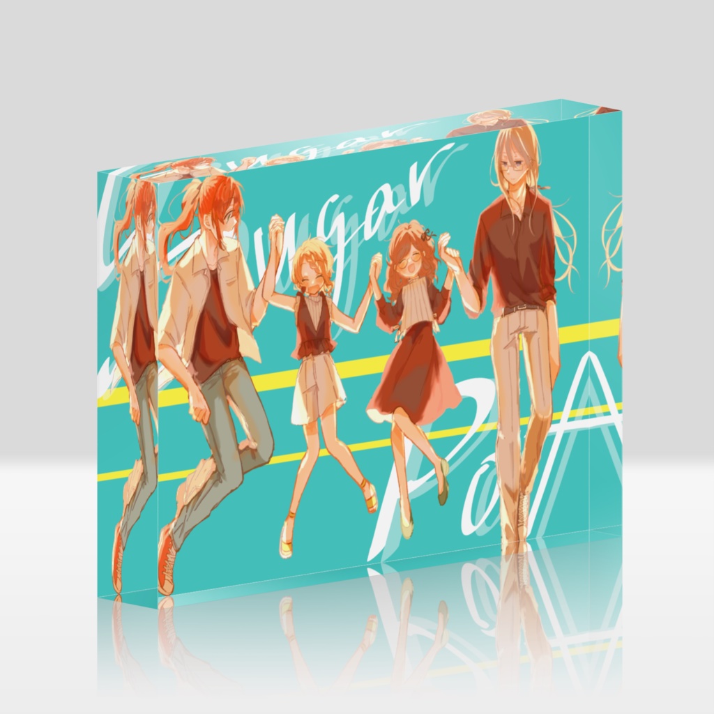 夏シュガーポット アクリルブロック