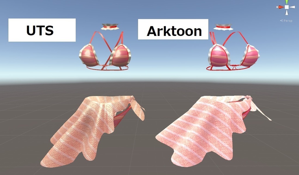 【トワリちゃん用】水着衣装【おまけ:むぎわら帽子同梱】