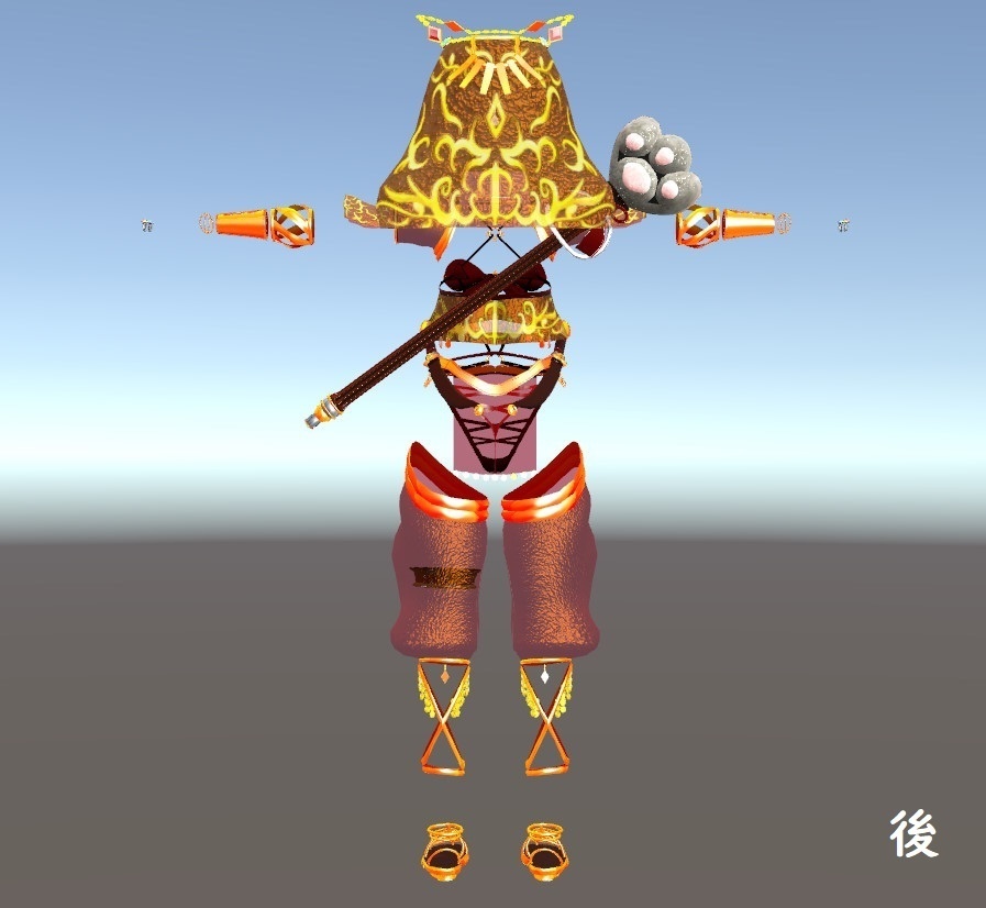 【猫山苗ちゃん用】踊り子衣装【アバター3.0】