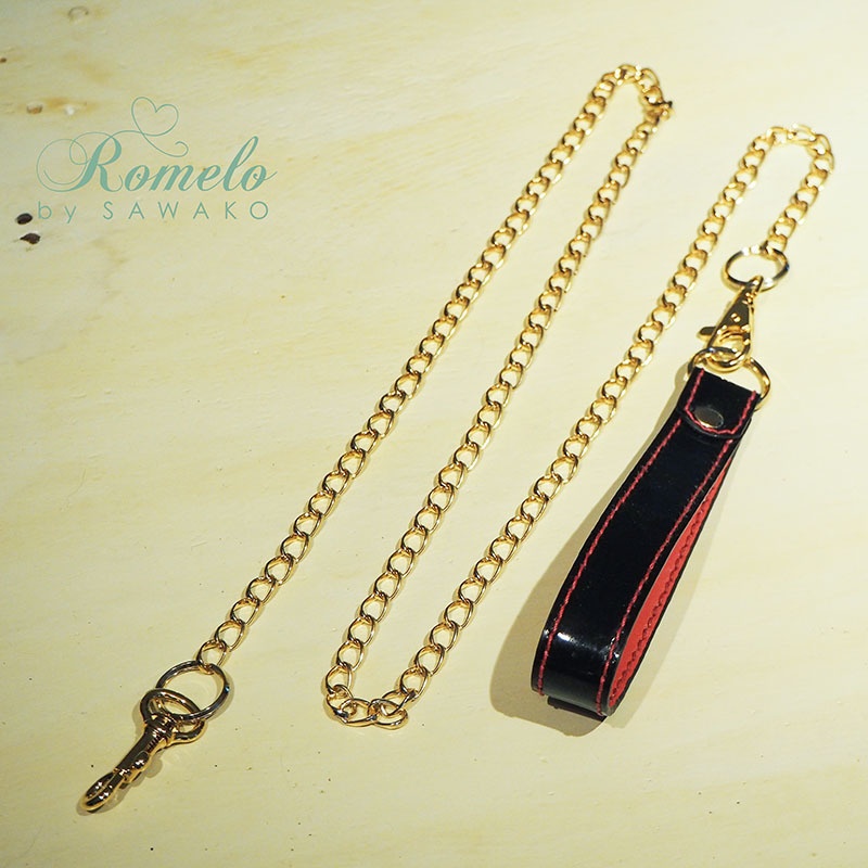 【受注生産】真園あきらイメージ首輪,リード【Romelo様コラボ商品】