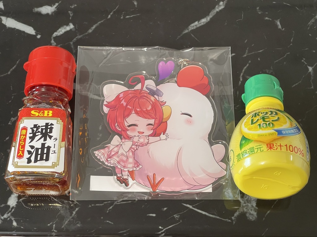 こっこ大好き♡幸せあきらちゃんアクリルキーホルダー