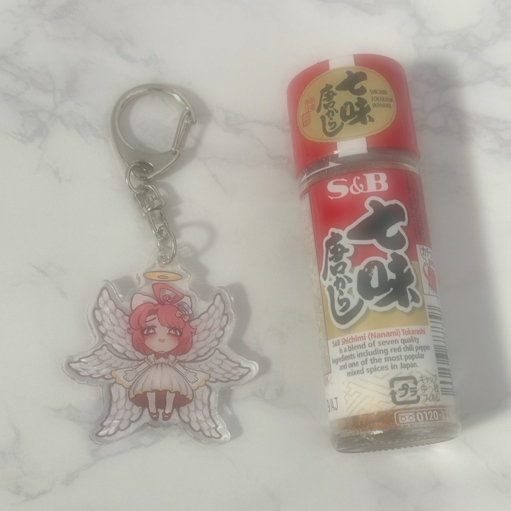 大天使様降臨真園あきらアクリルキーホルダー