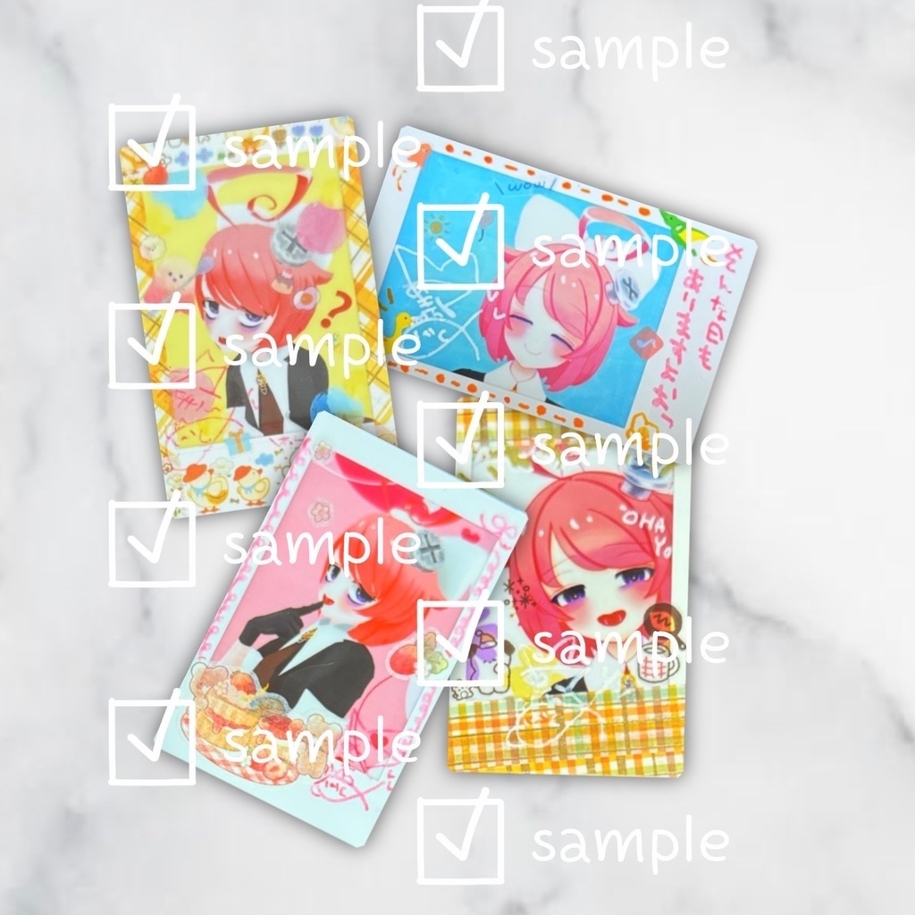 【直筆サイン入り】真園あきらランダムチェキ