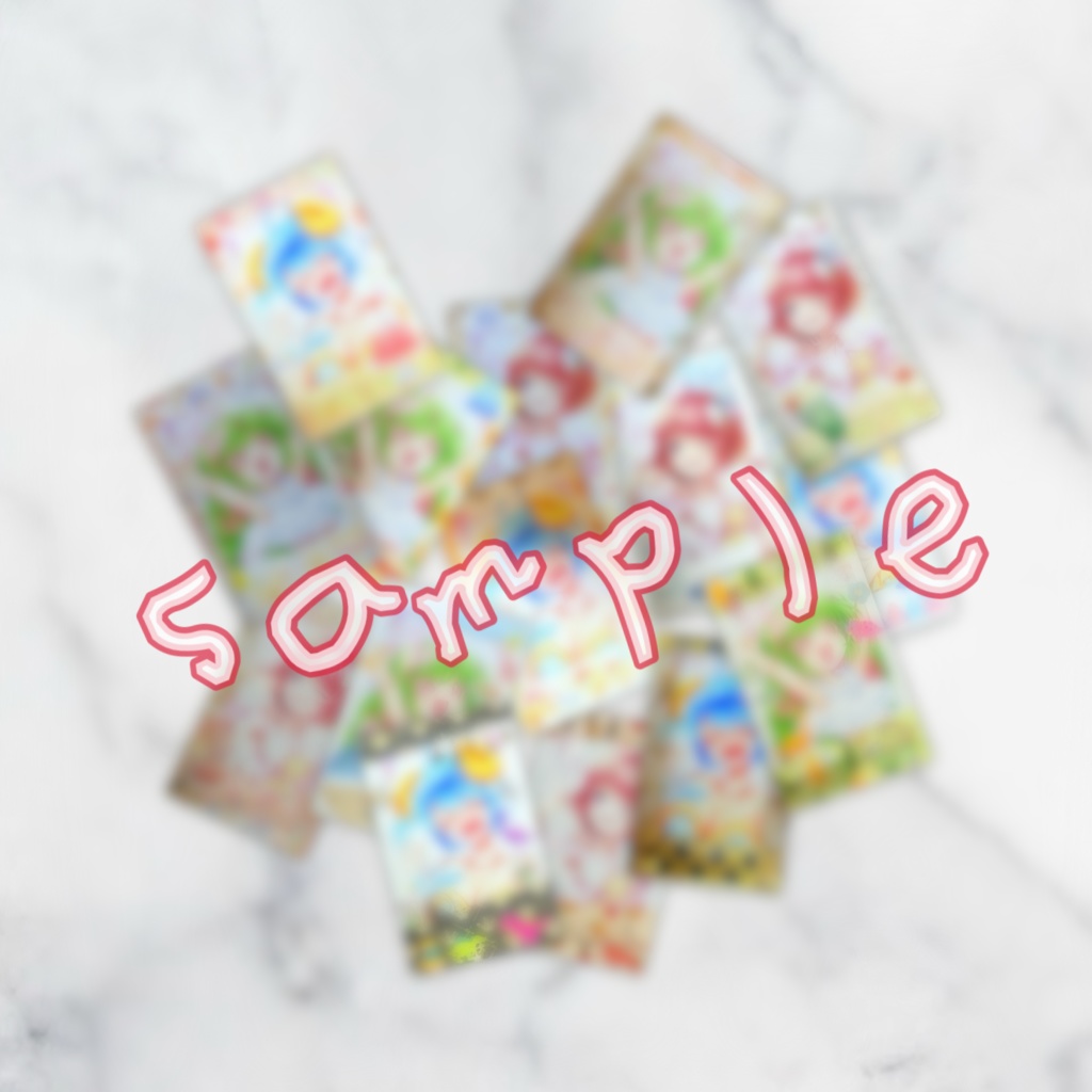 【ひとなつのユメ】ランダムデコレーションチェキ【先着5名様|1人1セットまで】