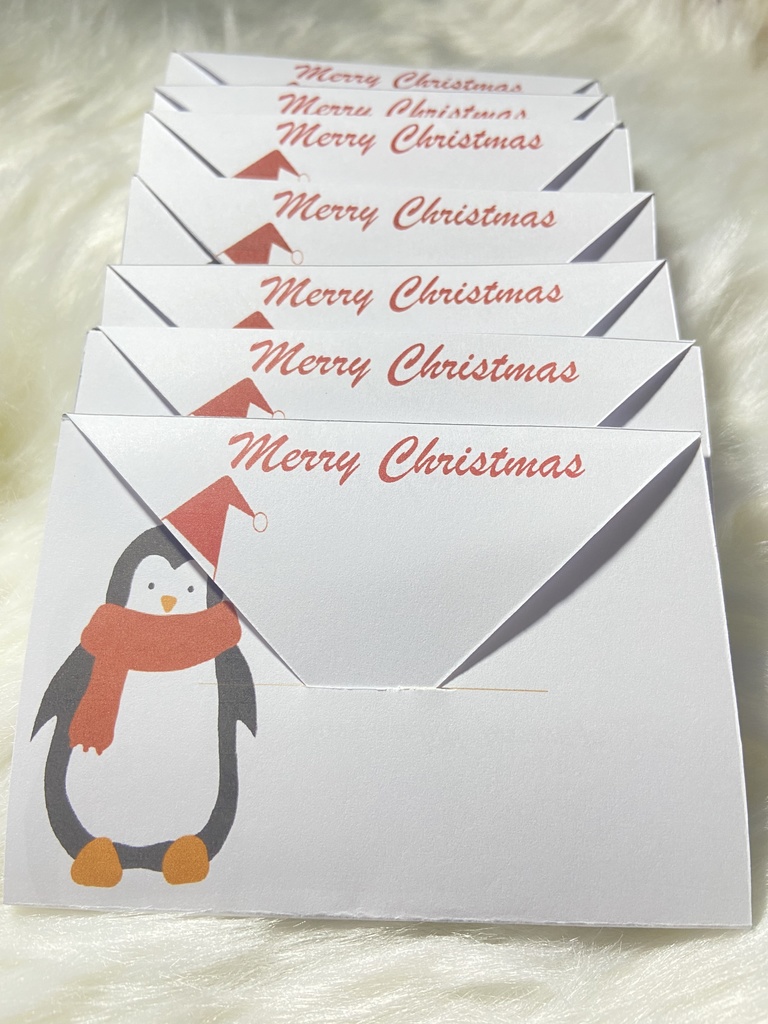 ミニクリスマス手紙