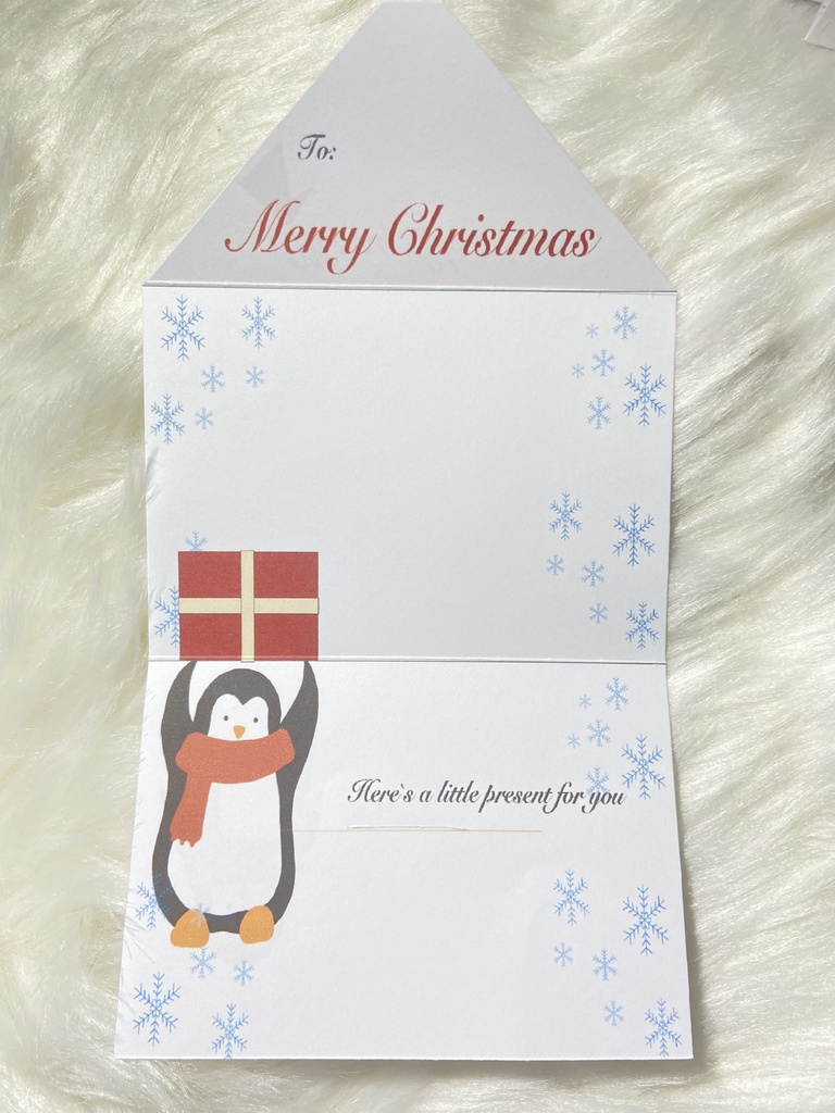 ミニクリスマス手紙