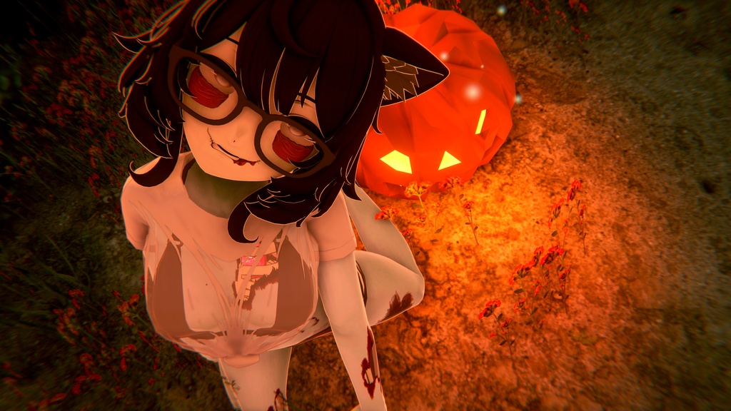 Zombie body and face texture for Velle!