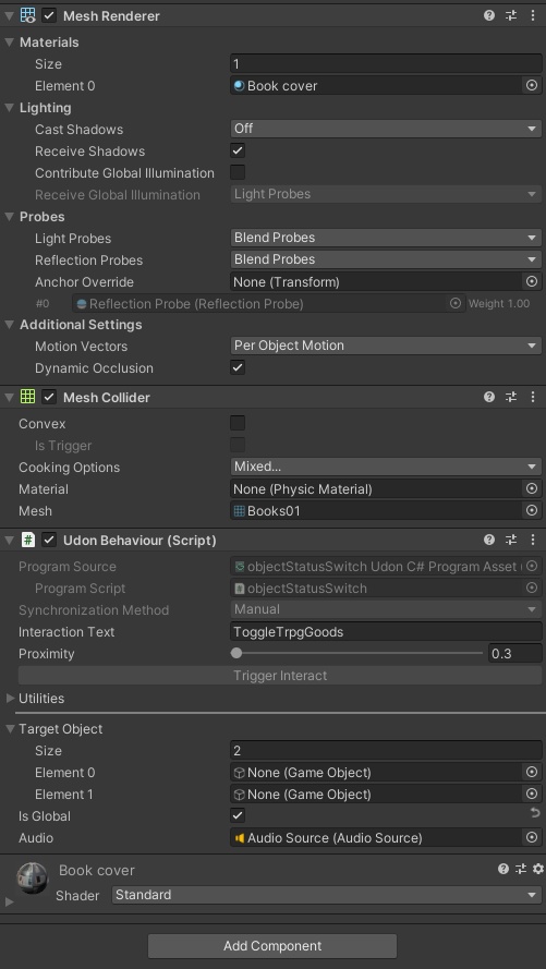 【無料】ステータススイッチ システム【VCC対応】