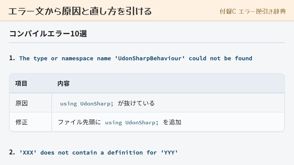 【無料】UdonSharp(U#)入門 v5.1|VRChatワールド・ギミックをゼロから作る初心者向け教科書