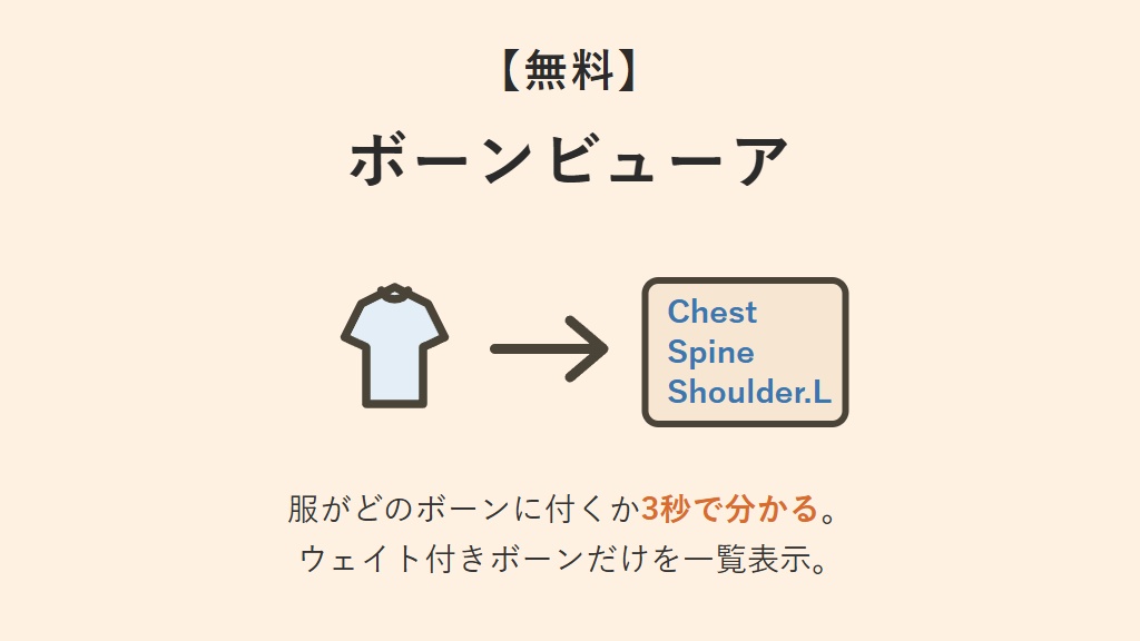 ボーンビューア / Skinned Bone Viewer【Unityエディタ拡張】