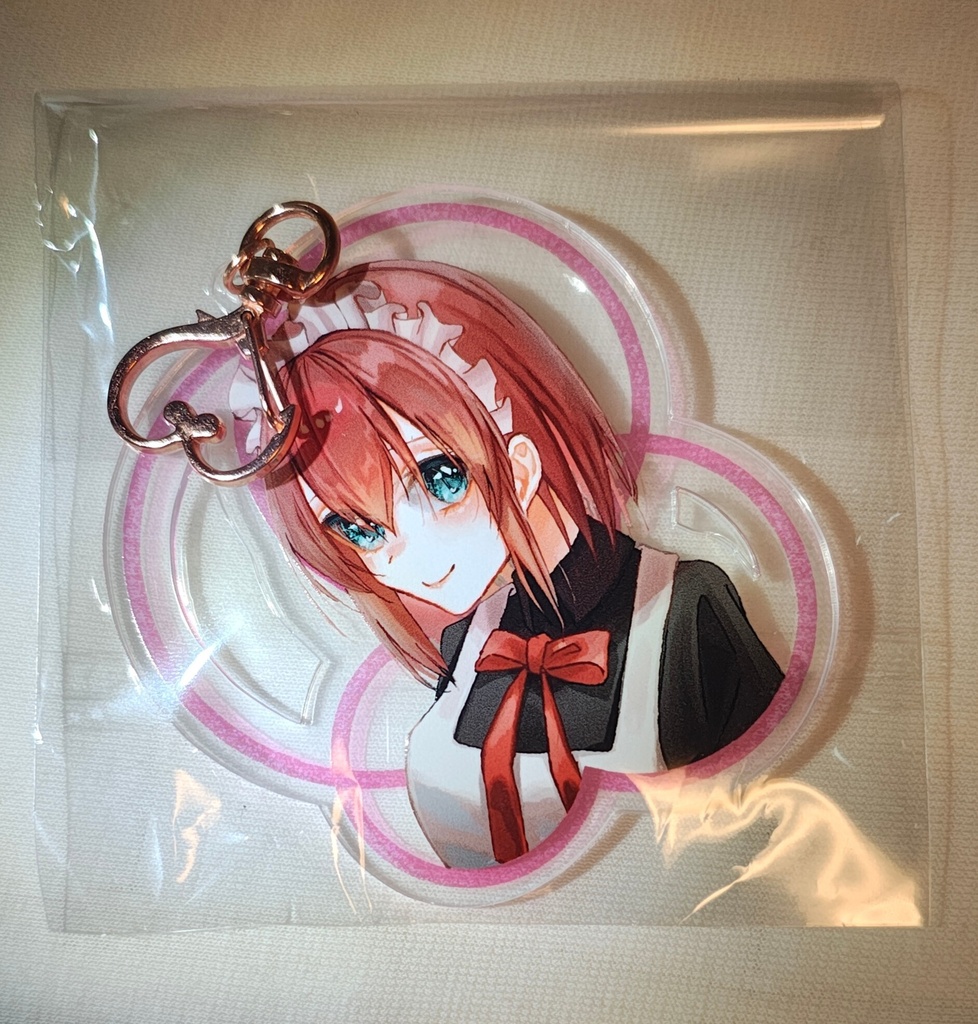 翡翠ちゃんビッグアクリルキーホルダー