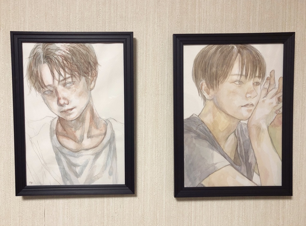 水彩原画 B5