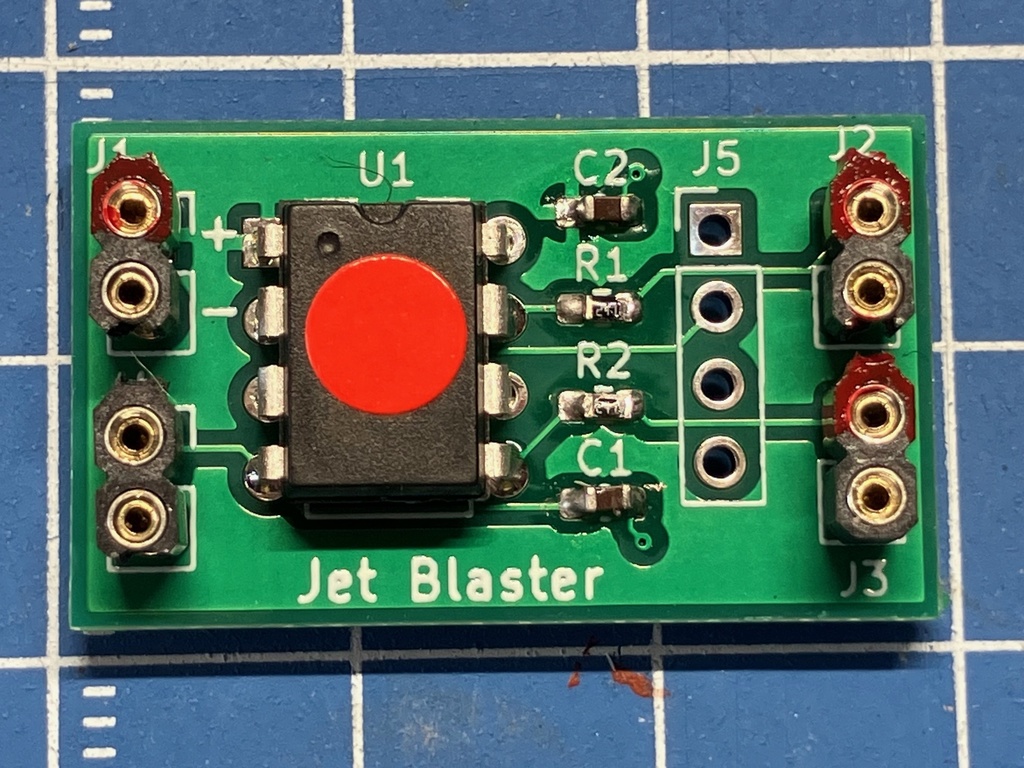 ジェットエンジン用LED点滅ユニット