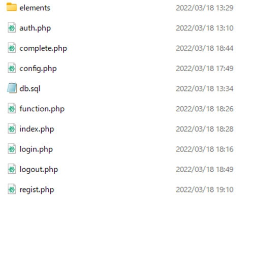 【DL版】PHP・MySQLで作ったログイン機能サンプル一式