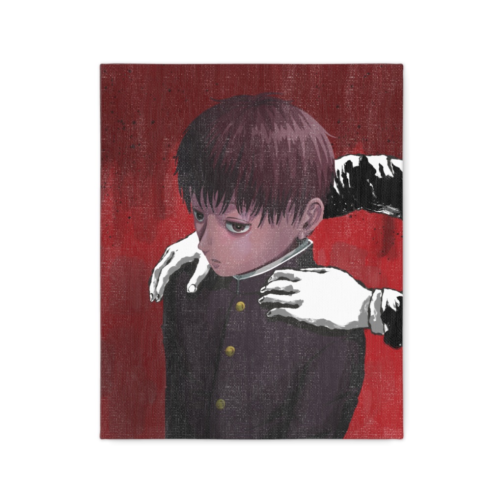 キャンバスアート『たまったもんじゃない』