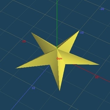 星3Dモデル
