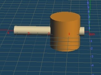 ハンマーの置物3Dモデル