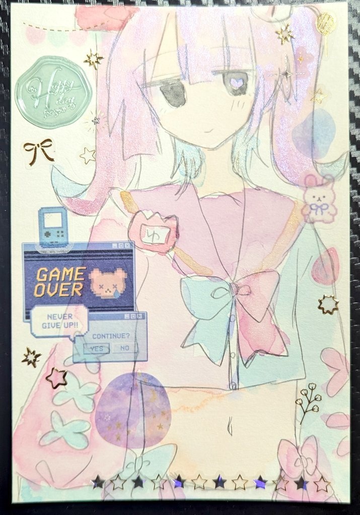 ポストカードサイズ原画