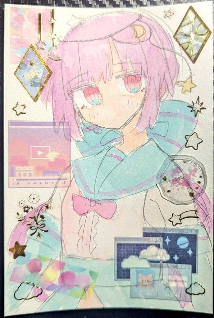 ポストカードサイズ原画