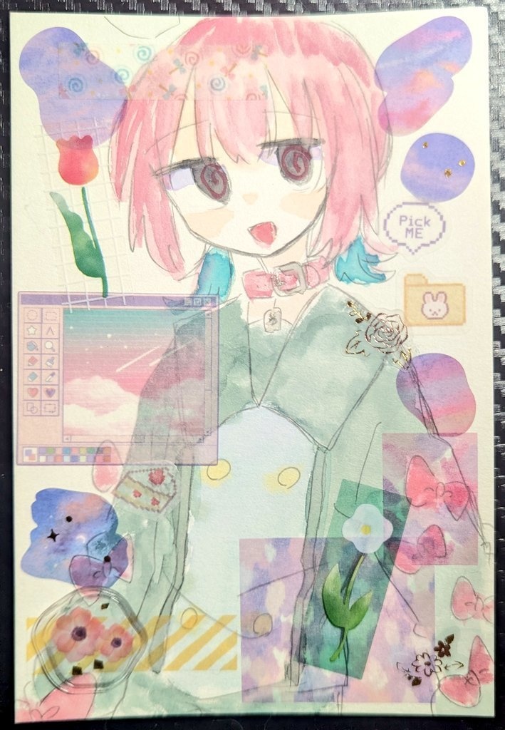 ポストカードサイズ原画