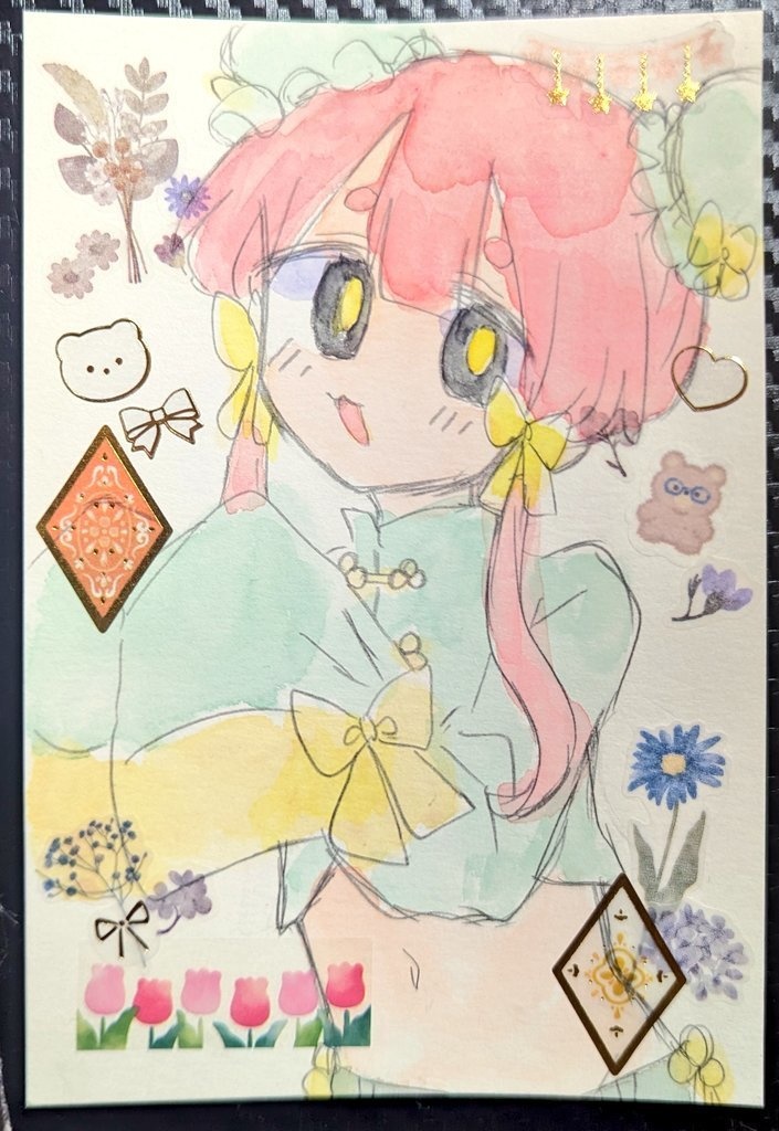 ポストカードサイズ原画