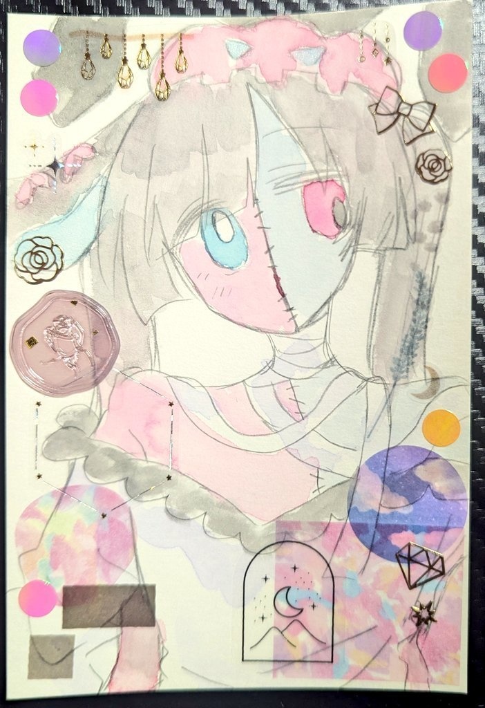 ポストカードサイズ原画