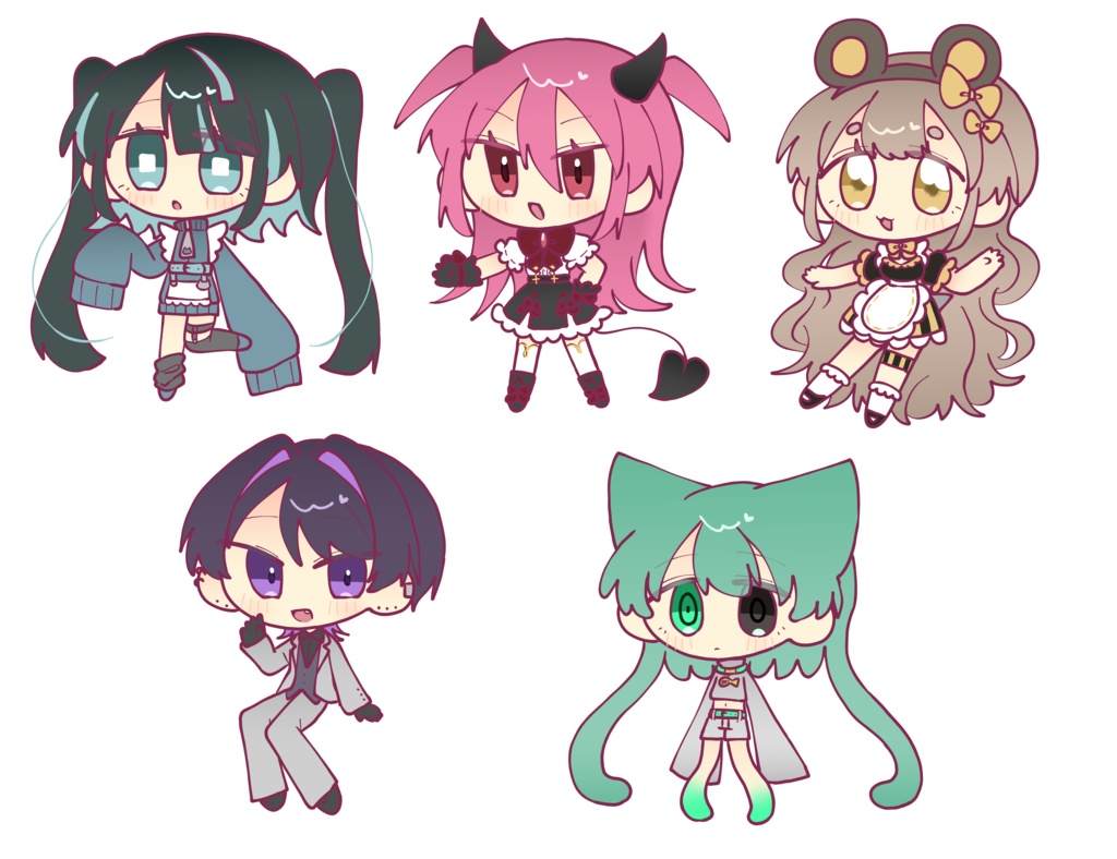 京プロVシールセット