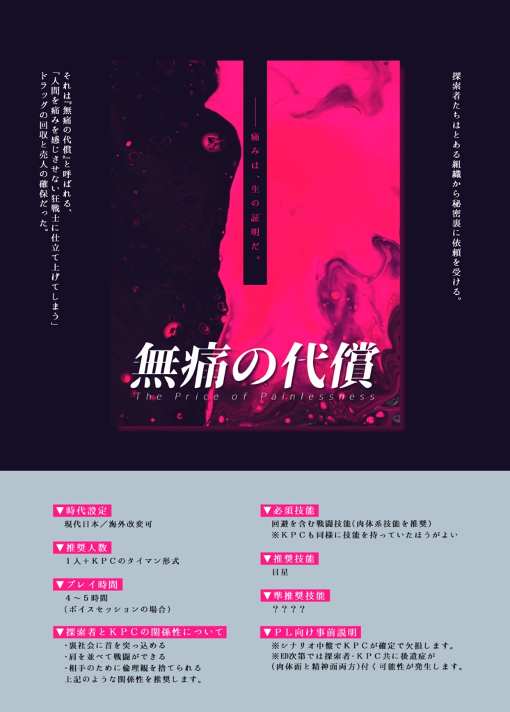 CoC6版『無痛の代償』SPLL:E197502