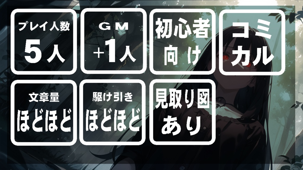 【公開は停止しています】マーダーミステリーゲーム オカルテッド