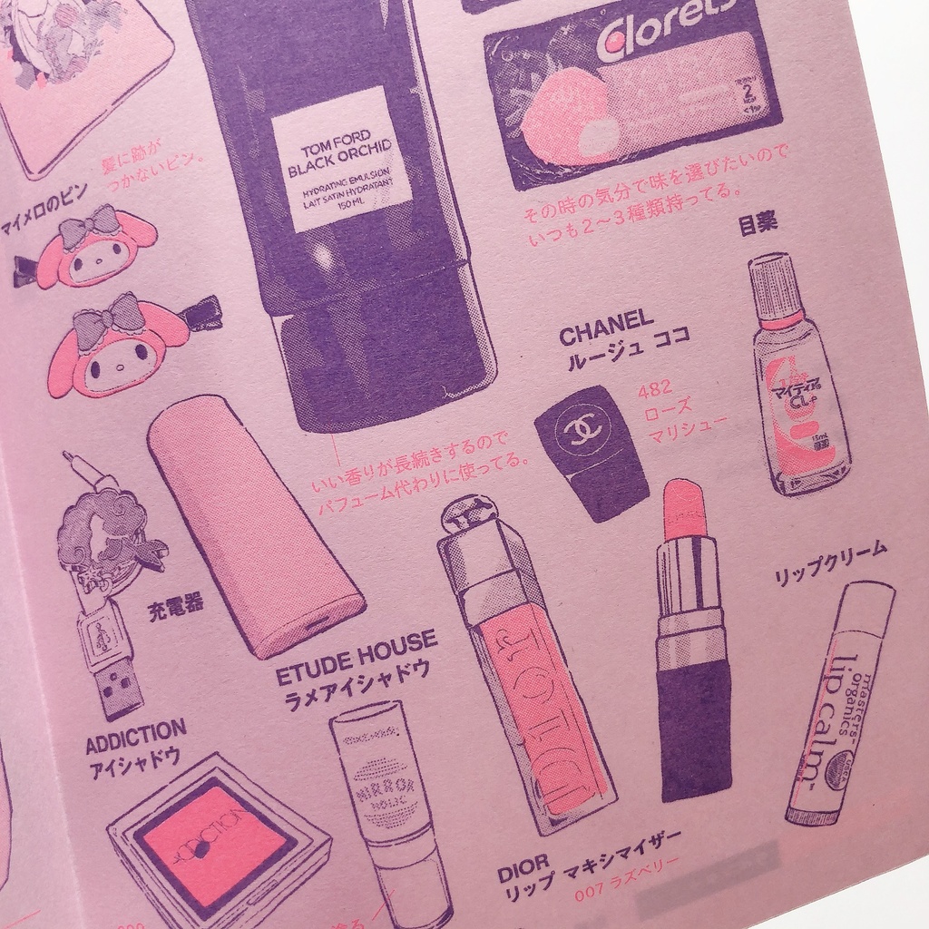 【ZINE】オタクのポーチの中身 #2(第二刷)