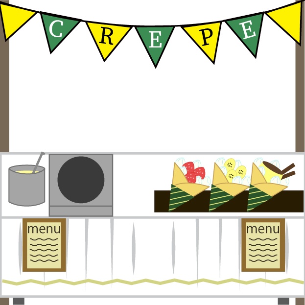 ピクリエ用店舗素材～マルシェ風～