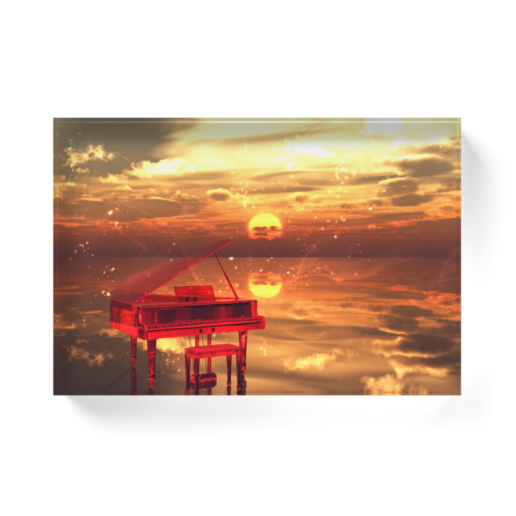 『染音』 アクリルブロック