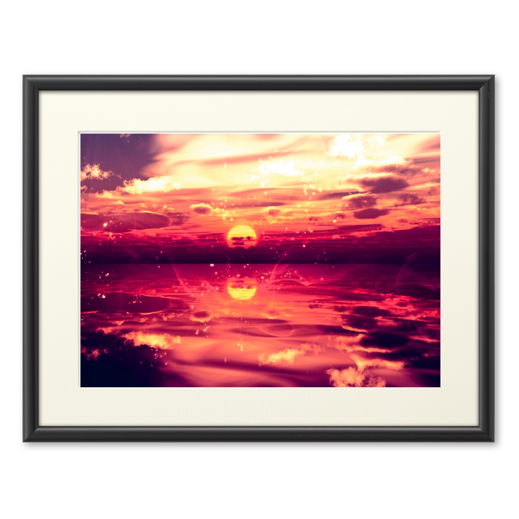 『染波・Rhodolite』 複製画