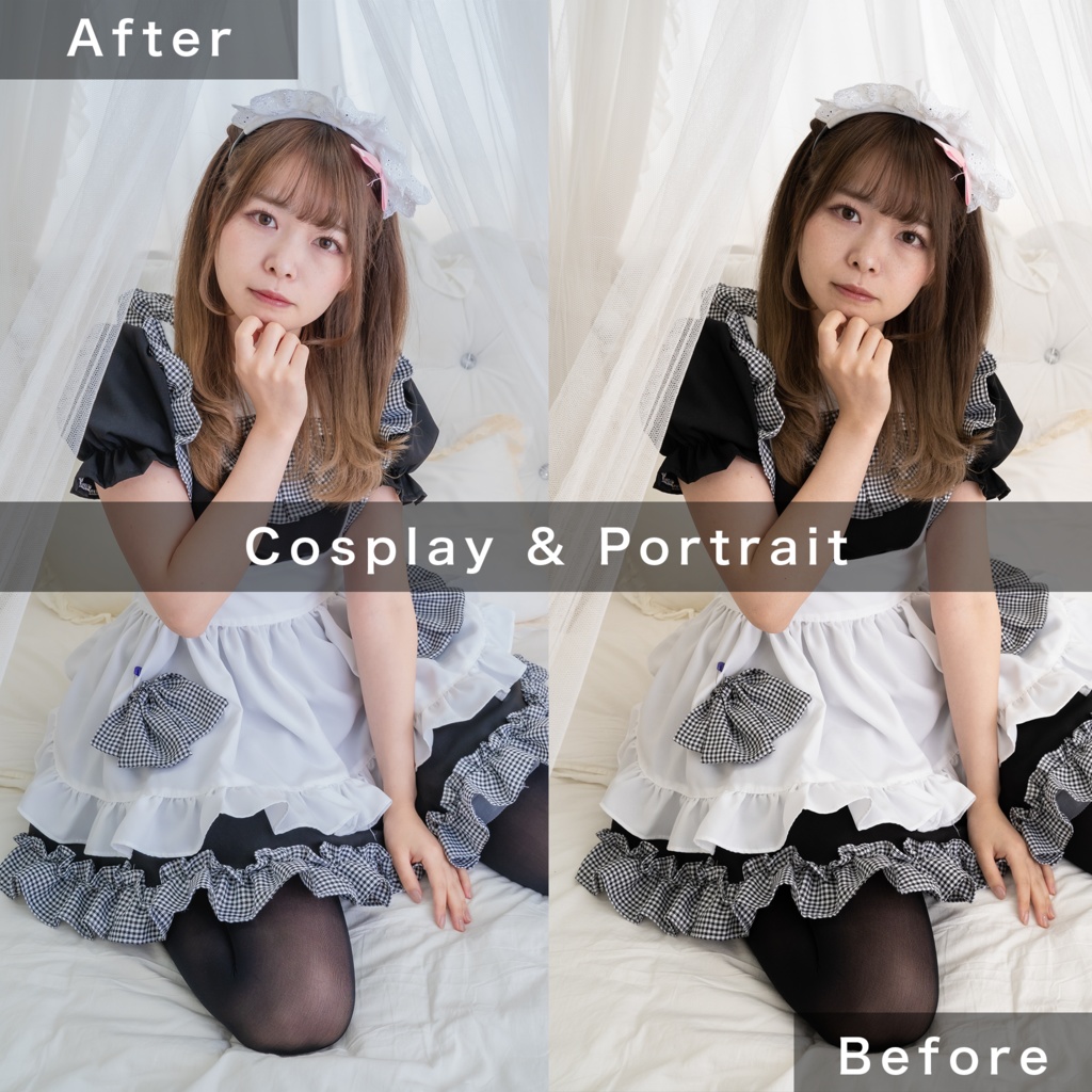 「ENtY Portrait Preset 01」Lightroomプリセットパック