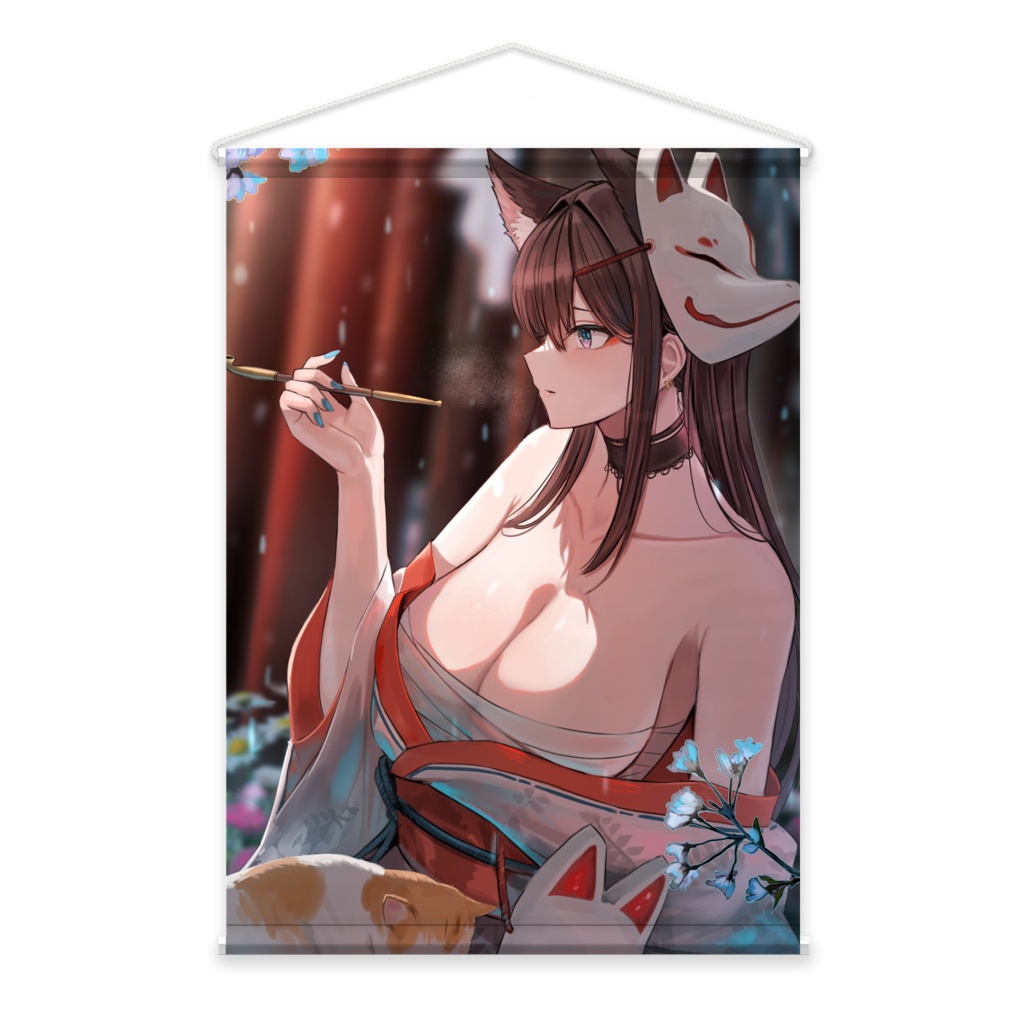 猫姫タペストリー